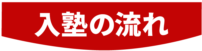 入塾の流れ