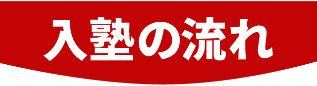 入塾の流れ